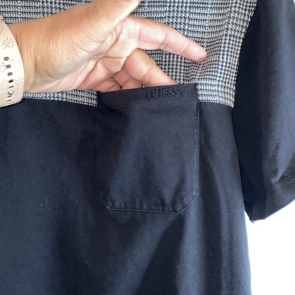 Guess Color Block Pocket Tee - image 7